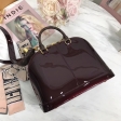 Louis Vuitton Mirroir Patent Leather Alma PM M54395 Purple