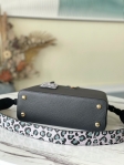 Louis Vuitton Capucines MM Taurillon Leather in Black - Handbags M58575BL