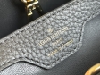 Louis Vuitton Capucines MM Taurillon Leather in Black - Handbags M58575BL