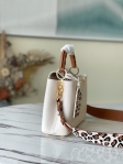 Louis Vuitton Capucines BB Taurillon Leather in Cream - Handbags M58720CR