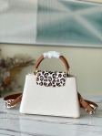 Louis Vuitton Capucines BB Taurillon Leather in Cream - Handbags M58720CR