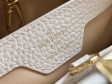 Louis Vuitton Capucines BB Taurillon Leather in Cream - Handbags M58720CR