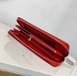 Louis Vuitton Monogram Giant Canvas LV Escale Iconic Zippy Wallet M68841 Red