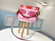 Louis Vuitton Monogram Giant Canvas LV Escale Poche Toilette 26 M69137 Red