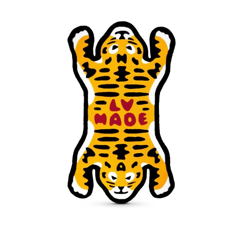 Louis Vuitton Tiger Carpet in Yellow - Art Of Living - Home GI0719