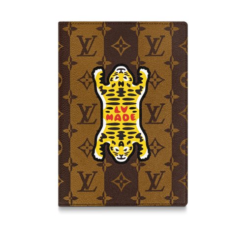 Louis Vuitton Notebook Cover Monogram in Brown - Art Of Living - Books and Writing GI0720