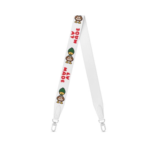 Louis Vuitton Bandoulière LV Made Duck Other Leathers in White - Men - Small Leather Goods J02544