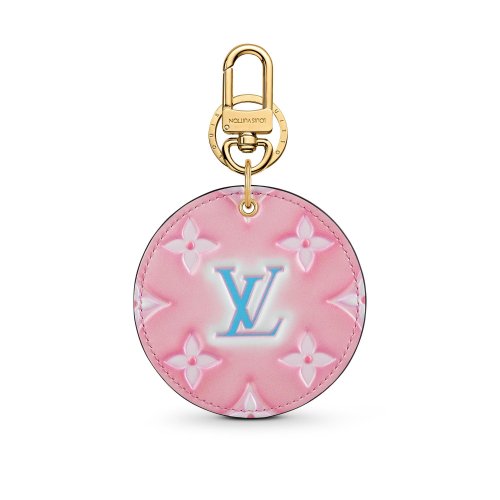 Louis Vuitton Valentines Day Illustre Bag Charm and Key Holder in Violet - Women - Accessories M00616