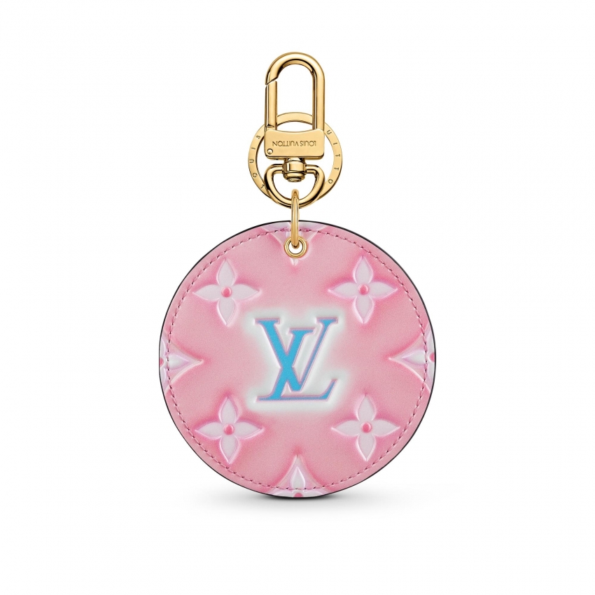 Louis Vuitton Valentines Day Illustre Bag Charm and Key Holder in Violet - Women - Accessories M00616