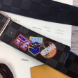 Louis Vuitton Alpes Story Damier Print 40mm Reversible Belt M0077S
