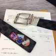 Louis Vuitton Alpes Story Damier Print 40mm Reversible Belt M0077S