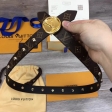 Louis Vuitton Monogram LV Circle 30MM Belt M0110U