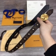 Louis Vuitton Monogram LV Circle 30MM Belt M0110U