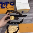 Louis Vuitton Monogram LV Circle 30MM Belt M0110U