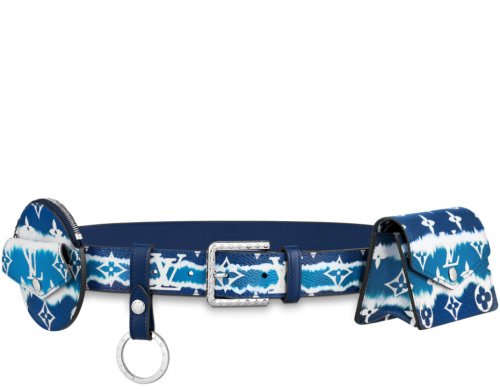 Louis Vuitton Monogram Giant Canvas LV Escale Daily Multi Pocket 30mm Belt M0253U Louis Vuitton Monogram Giant Canvas LV Escale Daily Multi Pocket 30mm Belt M0253U