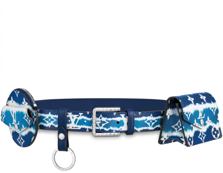 Louis Vuitton Monogram Giant Canvas LV Escale Daily Multi Pocket 30mm Belt M0253U