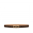Louis Vuitton LV Dauphine 25mm Reversible Belt Monogram in Brown - Women - Accessories M0475U