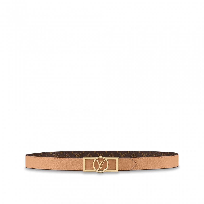 Louis Vuitton LV Dauphine 25mm Reversible Belt Monogram in Brown - Women - Accessories M0475U