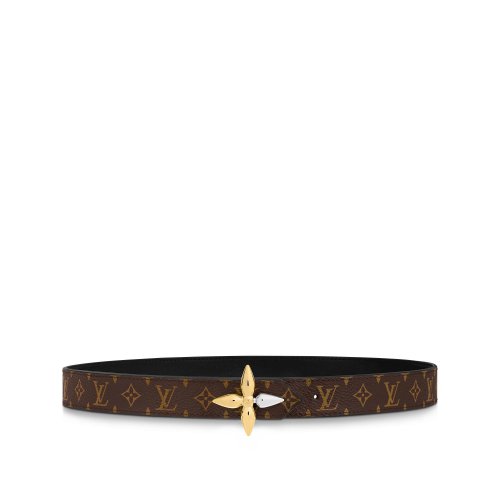 Louis Vuitton Louisette 25 mm Reversible Belt Monogram - Women - Accessories M0554U Louis Vuitton Louisette 25 mm Reversible Belt Monogram - Women - Accessories M0554U