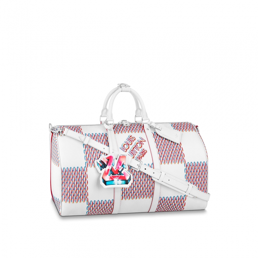 Louis Vuitton Keepall 50B Other Leathers - Men - Travel M20563