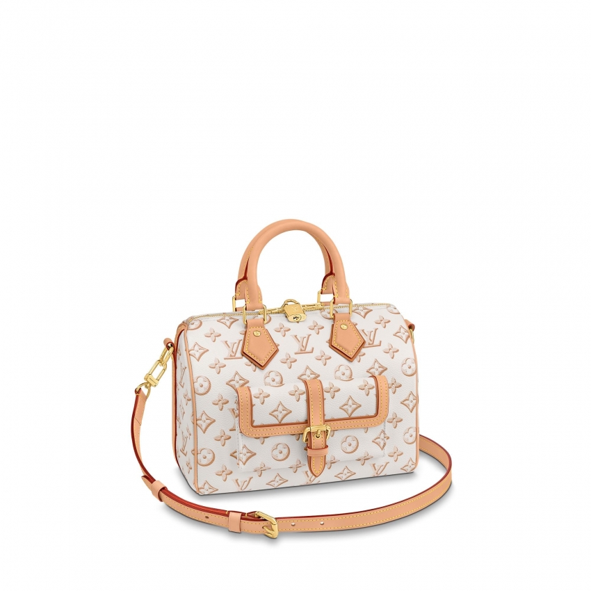 Louis Vuitton Speedy Bandoulière 25 - Women - Handbags M20919 Beige Clair