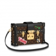 Louis Vuitton Monogram Canvas Printed Patches Petite Malle M43992