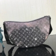 Louis Vuitton Monogram Galaxy Coated Canvas Alpha Hobo M44164