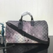 Louis Vuitton Monogram Galaxy Coated Canvas Keepall Bandouliere 50CM M44166