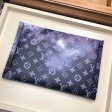 Louis Vuitton Monogram Galaxy Coated Canvas Pochette Alpha Triple M44177