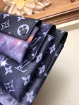 Louis Vuitton Monogram Galaxy Coated Canvas Pochette Alpha Triple M44177