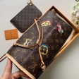 Louis Vuitton Monogram Canvas Love Lock Neverfull MM M44364