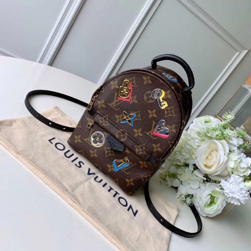 Louis Vuitton Monogram Canvas Palm Springs Backpack MINI M44367 Louis Vuitton Monogram Canvas Palm Springs Backpack MINI M44367