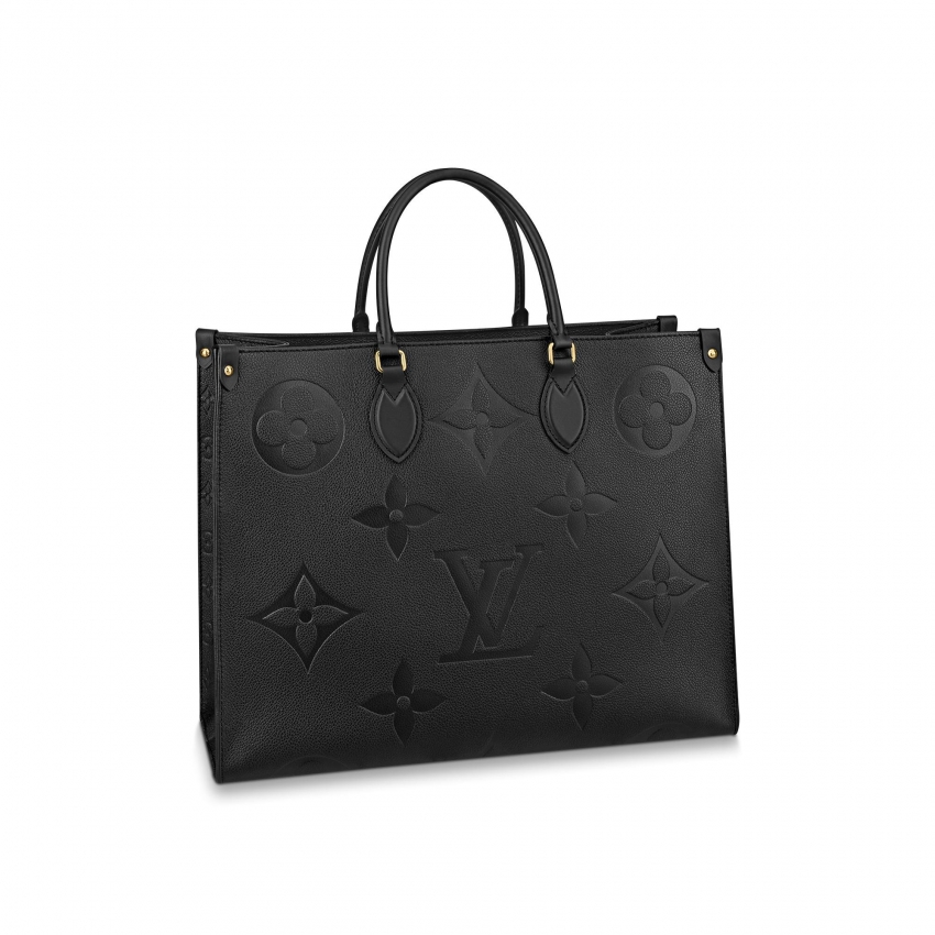 Louis Vuitton OnTheGo GM Monogram Empreinte Leather in Black - Women - Handbags M44925
