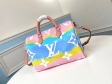 Louis Vuitton Monogram Giant Canvas LV Escale Speedy Bandoulière 30 M45123 Pastel Pink