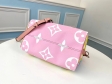 Louis Vuitton Monogram Giant Canvas LV Escale Speedy Bandoulière 30 M45123 Pastel Pink