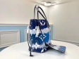 Louis Vuitton Monogram Giant Canvas LV Escale Neverfull MM Tote Bag M45128 Bleu