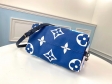 Louis Vuitton Monogram Giant Canvas LV Escale Speedy Bandoulière 30 M45146 Bleu