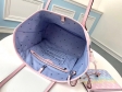 Louis Vuitton Monogram Giant Canvas LV Escale Neverfull MM Tote Bag M45270 Pastel Pink