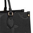 Louis Vuitton Onthego MM Monogram Empreinte Leather in Black - Women - Handbags M45595