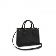 Louis Vuitton Onthego PM Monogram Empreinte Leather in Black - Women - Handbags M45653