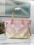 Louis Vuitton Neverfull MM Autres Toiles Monogram in Light Pink - Handbags M45680