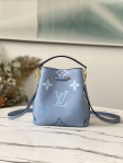 Louis Vuitton NeoNoe BB Monogram Empreinte Leather in Blue - Handbags M45709