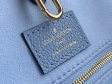 Louis Vuitton OnTheGo MM Monogram Empreinte Leather in Blue - Handbags M45718