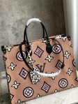 Louis Vuitton OnTheGo GM Autres Toiles Monogram in Beige - Handbags M45814