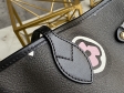 Louis Vuitton Neverfull MM Autres Toiles Monogram in Black - Handbags M45818