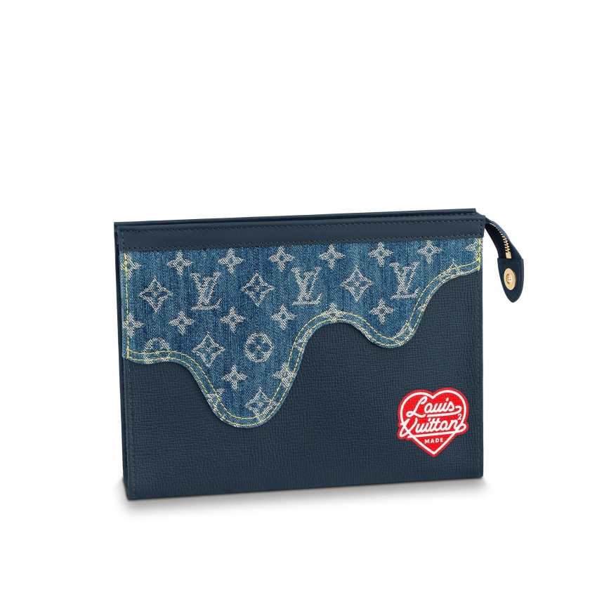 Louis Vuitton Pochette Voyage MM Other Leathers in Blue - Art Of Living - Trunks and Travel M45961