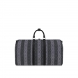 Louis Vuitton Keepall Bandoulière 55 Monogram Other in Grey - Men - Travel M45966
