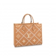 Louis Vuitton OnTheGo MM Monogram Empreinte Leather in Brown - Women - Handbags M46015
