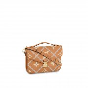 Louis Vuitton Pochette Métis Monogram Empreinte Leather in Brown - Women - Handbags M46018
