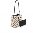 Louis Vuitton NéoNoé MM Monogram Empreinte Leather in Beige - Women - Handbags M46023